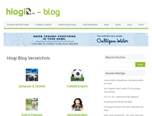 Tablet Screenshot of blog.hiogi.de